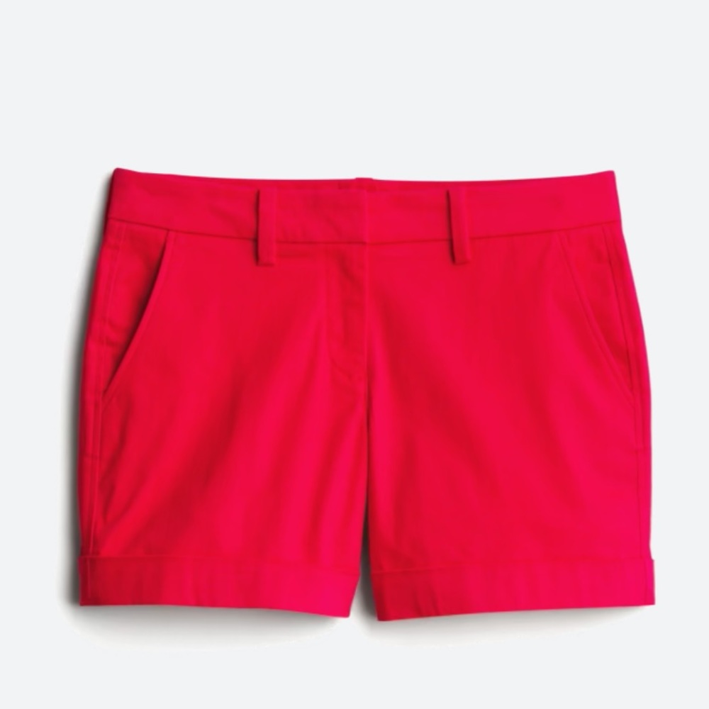 Santana Roll Cuff Sateen Short